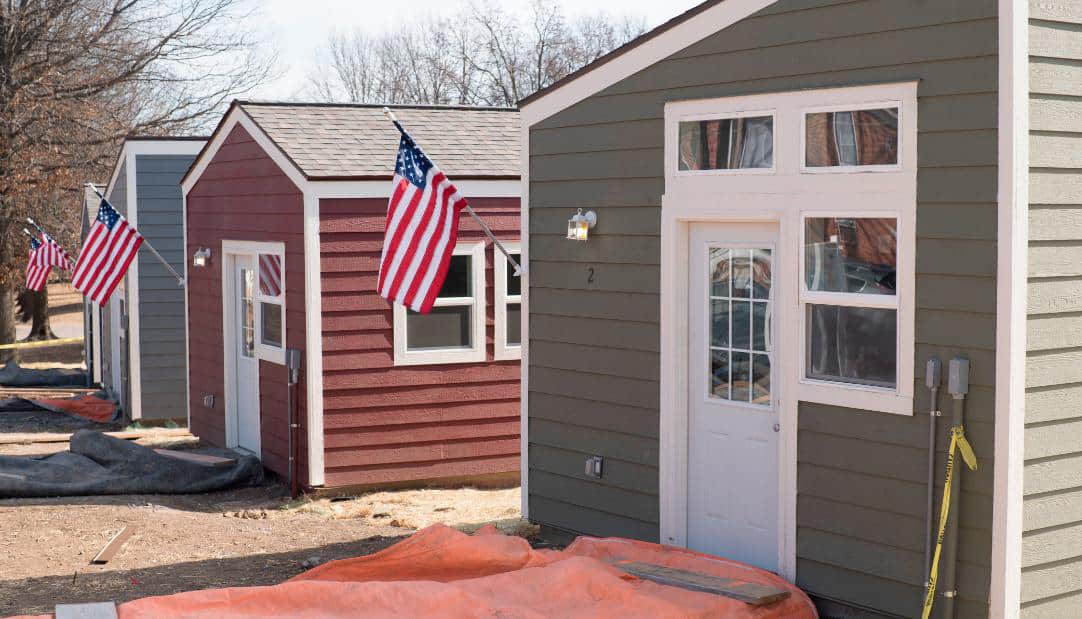 Kansas City Non-Profit Builds Village of Tiny Houses for Homeless War Veterans