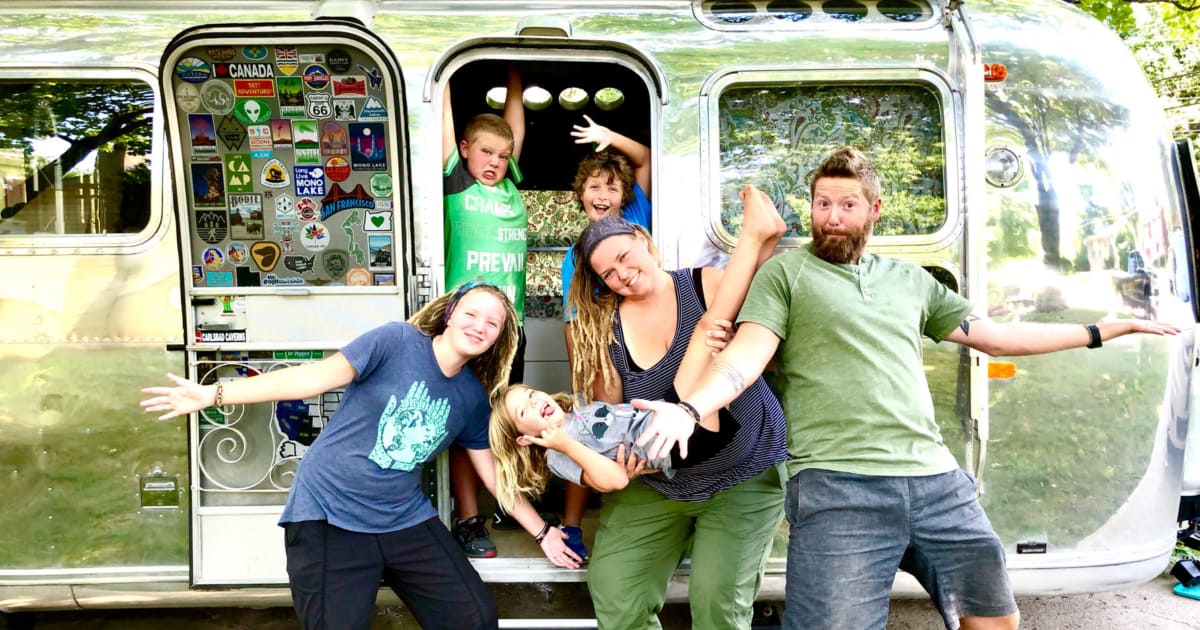 Couple Swaps Dream Home In Exchange For Something Better: A Trailer And The Priceless Opportunity To Travel Around America In It With Their Kids
